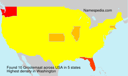 Surname Grootemaat in USA Surname Grootemaat in USA