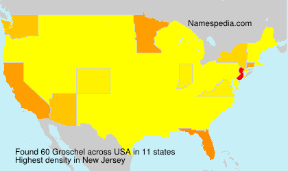 Surname Groschel in USA Surname Groschel in USA