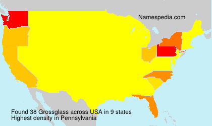 Surname Grossglass in USA Surname Grossglass in USA