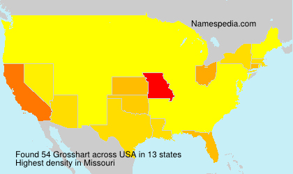 Surname Grosshart in USA Surname Grosshart in USA