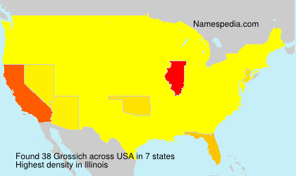 Surname Grossich in USA Surname Grossich in USA