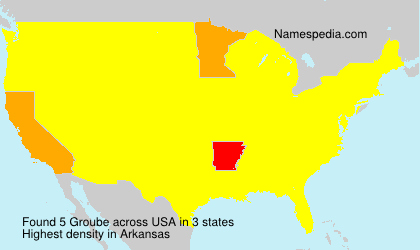 Surname Groube in USA Surname Groube in USA