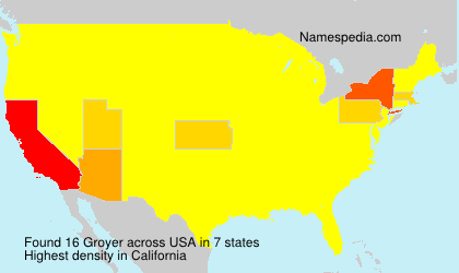 Surname Groyer in USA Surname Groyer in USA