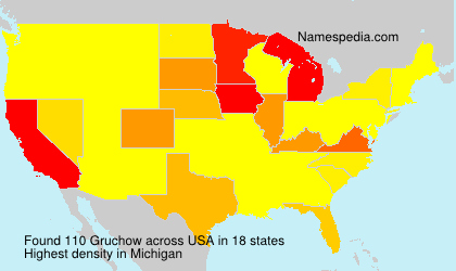 Surname Gruchow in USA Surname Gruchow in USA