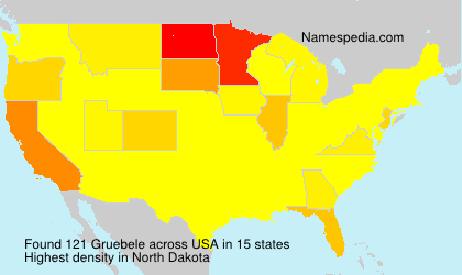 Surname Gruebele in USA Surname Gruebele in USA