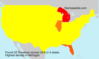 Surname Gruebner in USA Surname Gruebner in USA