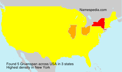 Surname Gruenspan in USA Surname Gruenspan in USA