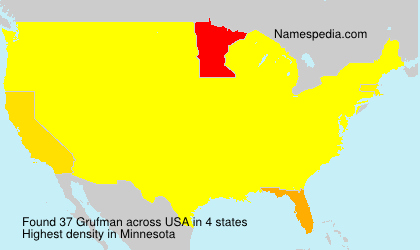 Surname Grufman in USA Surname Grufman in USA