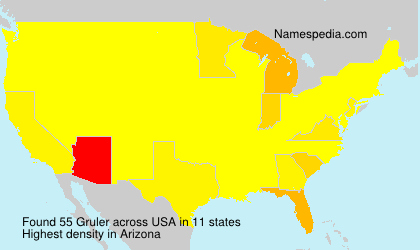 Surname Gruler in USA Surname Gruler in USA