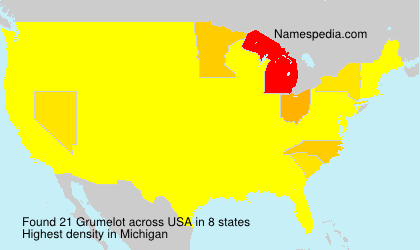 Surname Grumelot in USA Surname Grumelot in USA