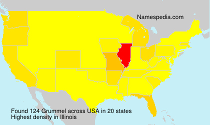 Surname Grummel in USA Surname Grummel in USA