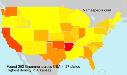 Surname Grummer in USA Surname Grummer in USA