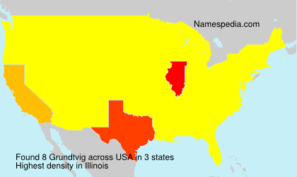 Surname Grundtvig in USA Surname Grundtvig in USA