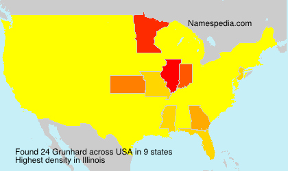Surname Grunhard in USA Surname Grunhard in USA