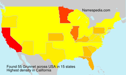 Surname Grunnet in USA Surname Grunnet in USA