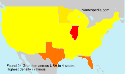 Surname Grunsten in USA Surname Grunsten in USA