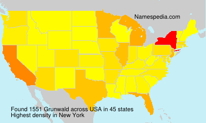 Surname Grunwald in USA Surname Grunwald in USA