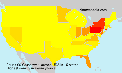 Surname Gruszewski in USA Surname Gruszewski in USA