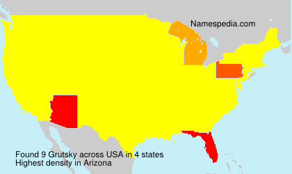 Surname Grutsky in USA Surname Grutsky in USA