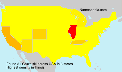 Surname Gruzalski in USA Surname Gruzalski in USA