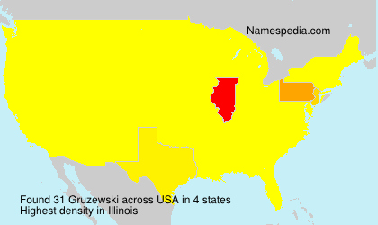 Surname Gruzewski in USA Surname Gruzewski in USA