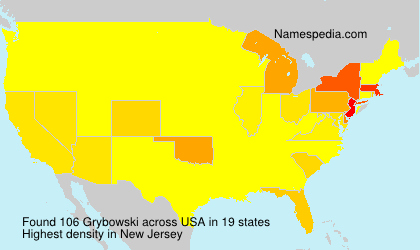 Surname Grybowski in USA Surname Grybowski in USA