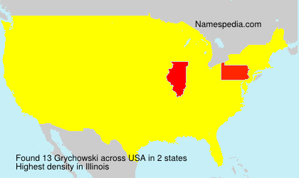 Surname Grychowski in USA Surname Grychowski in USA