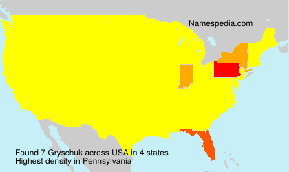 Surname Gryschuk in USA Surname Gryschuk in USA