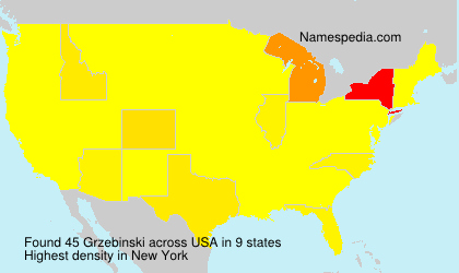 Surname Grzebinski in USA Surname Grzebinski in USA