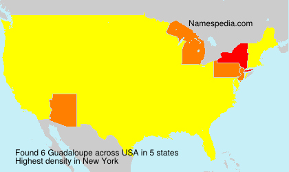 Surname Guadaloupe in USA Surname Guadaloupe in USA
