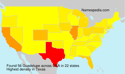 Surname Guadelupe in USA Surname Guadelupe in USA