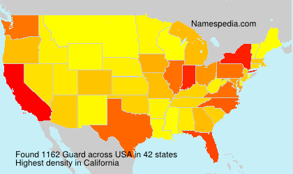 Surname Guard in USA Surname Guard in USA