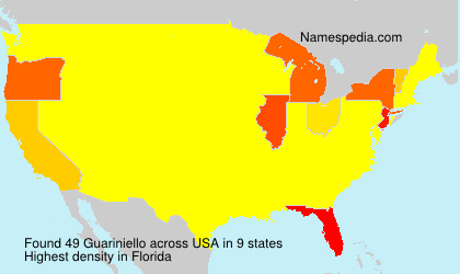 Surname Guariniello in USA Surname Guariniello in USA