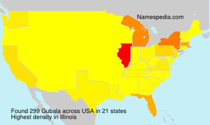 Surname Gubala in USA Surname Gubala in USA