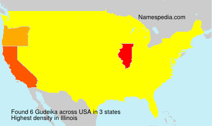 Surname Gudeika in USA Surname Gudeika in USA