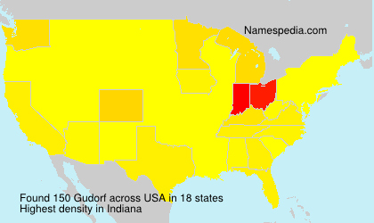 Surname Gudorf in USA Surname Gudorf in USA
