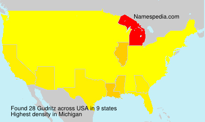 Surname Gudritz in USA Surname Gudritz in USA