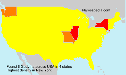 Surname Gudyma in USA Surname Gudyma in USA