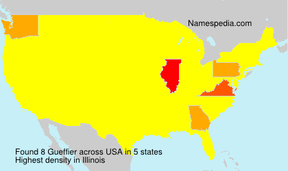 Surname Gueffier in USA Surname Gueffier in USA