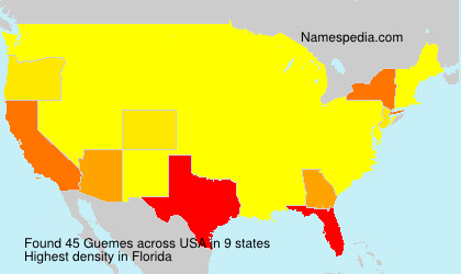 Surname Guemes in USA Surname Guemes in USA