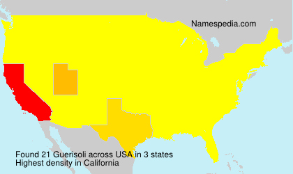 Surname Guerisoli in USA Surname Guerisoli in USA