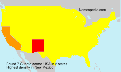 Surname Guerito in USA Surname Guerito in USA
