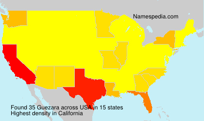 Surname Guezara in USA Surname Guezara in USA