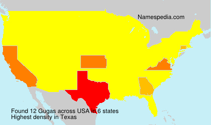 Surname Gugas in USA Surname Gugas in USA