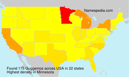Surname Guggemos in USA Surname Guggemos in USA