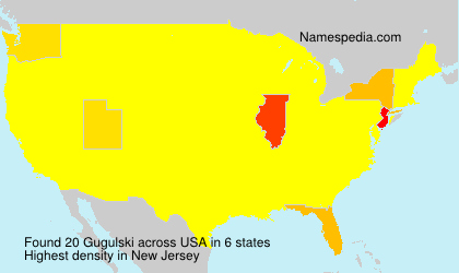 Surname Gugulski in USA Surname Gugulski in USA