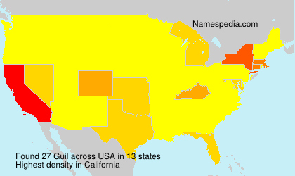 Surname Guil in USA Surname Guil in USA