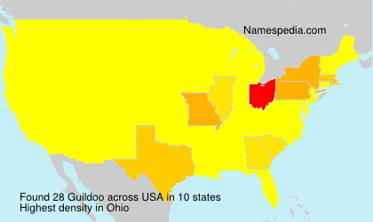 Surname Guildoo in USA Surname Guildoo in USA