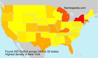 Surname Guilfoil in USA Surname Guilfoil in USA