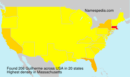 Surname Guilherme in USA Surname Guilherme in USA